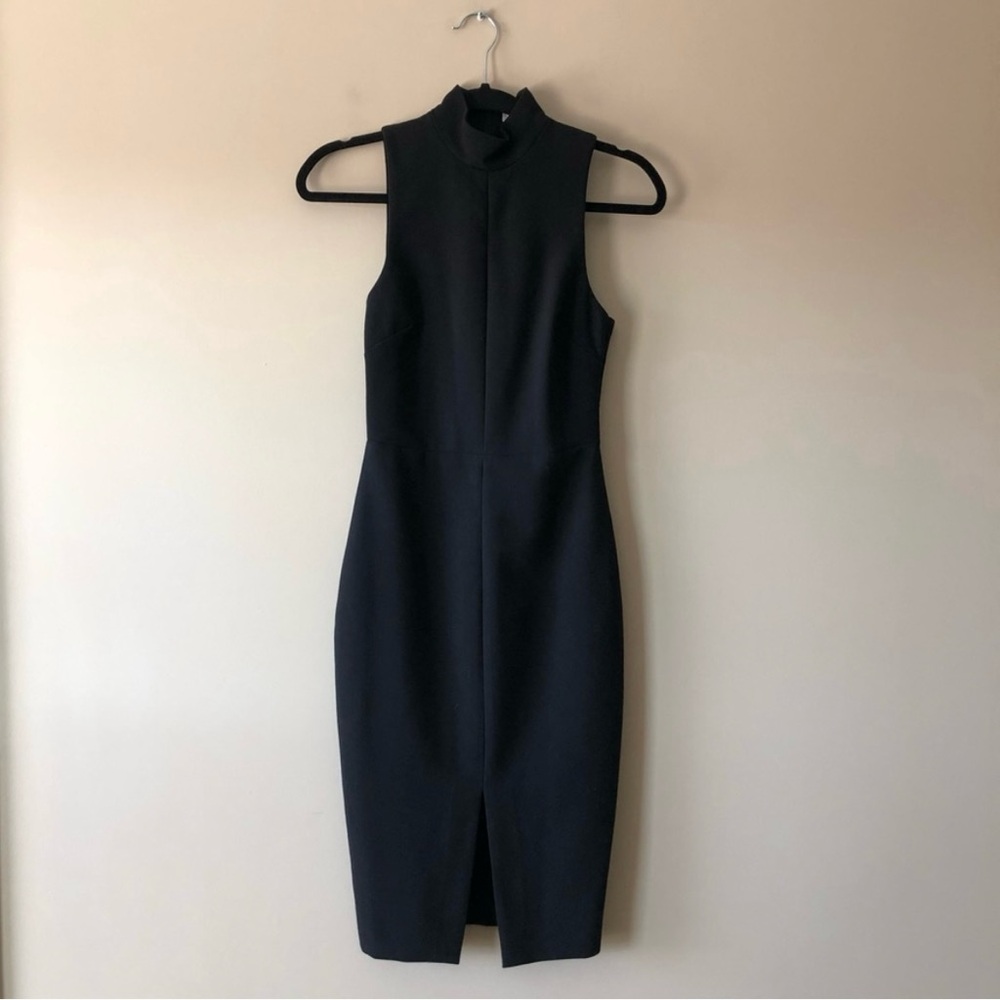 Likely Black High Neck Bodycon Dress size 0